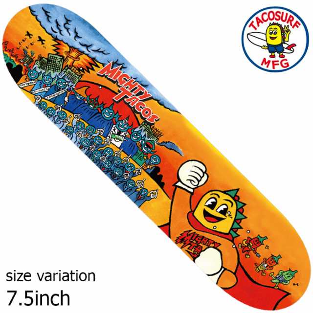 TACOSURF MFG タコサーフ デッキ スケボー War game 7.5 inch スケートボード ストリート 板 sk8