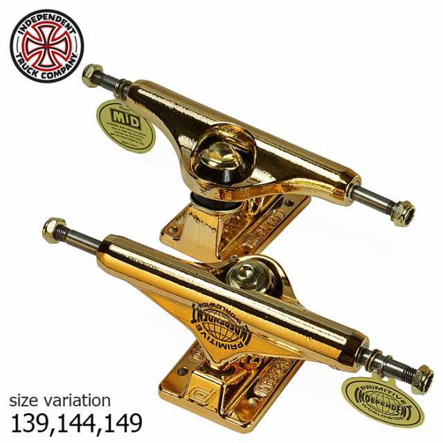 INDEPENDENT TRUCK Stage11 PRIMITIVE GOLD MID 139 144 149 インディ