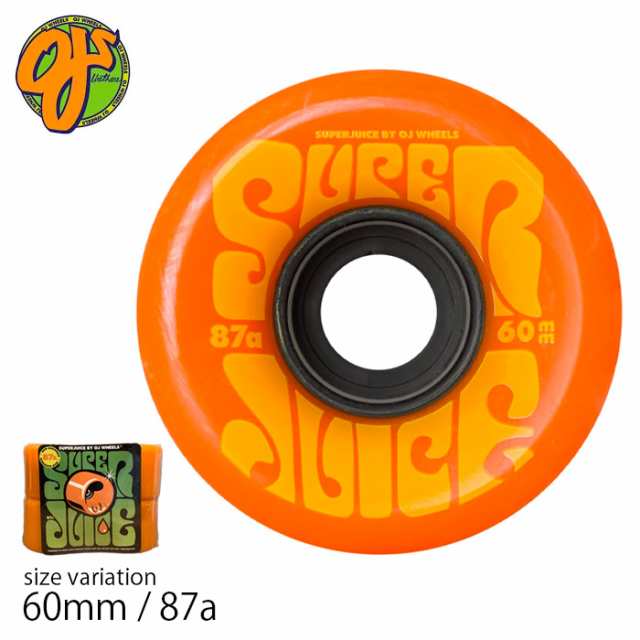 OJ SUPER JUICE 60mm 87A ウィール スーパージュース ソフトウィール