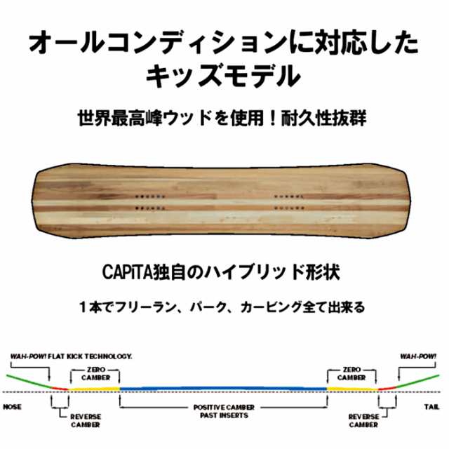 21-22 CAPITA CHILDREN OF THE GNAR キャピタ チルドレン オブ ザ ナー キッズ 子供 スノーボード スノボー パーク  ジブ フリーラン オーの通販はau PAY マーケット - CRASS ONLINE STORE