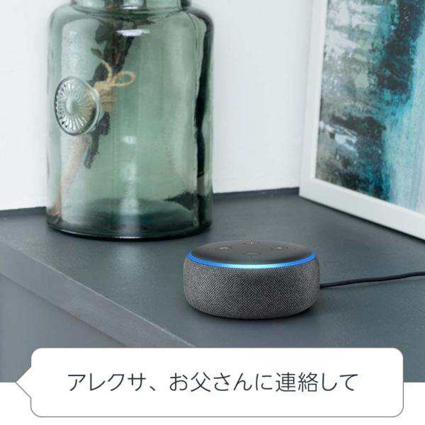  Echo Dot 第3世代 チャコール - 1