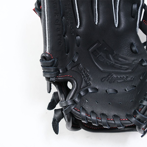 【交換往復送料無料】 野球 グローブ 軟式 ジュニア 子供 左投げ ローリングス Rawlings ジュニア HYPER TECH R9 SERIES オールラウンド サイズ：SS ジュニア ブラック GJ5R9BFSS-B 型付け可能(G)