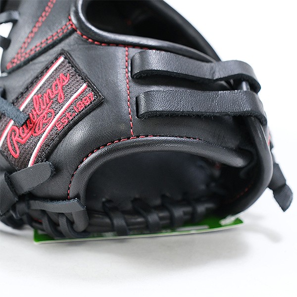 【交換往復送料無料】 野球 グローブ 軟式 ジュニア 子供 左投げ ローリングス Rawlings ジュニア HYPER TECH R9 SERIES オールラウンド サイズ：SS ジュニア ブラック GJ5R9BFSS-B 型付け可能(G)