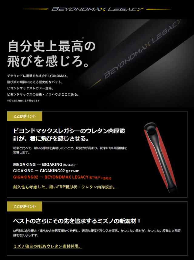 交換送料無料 バット 野球 大人 軟式 FRP ミズノ ビヨンドマックス