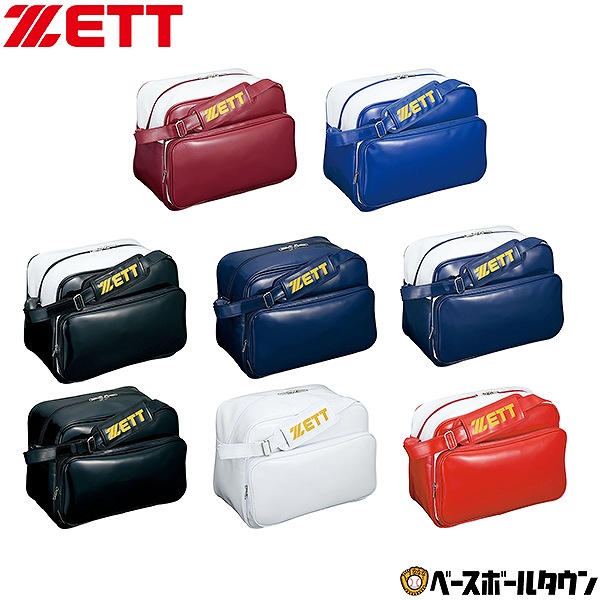 野球 バッグ 大容量 ゼット ショルダーバッグ セカンドバッグ 42L エナメル BA594の通販は