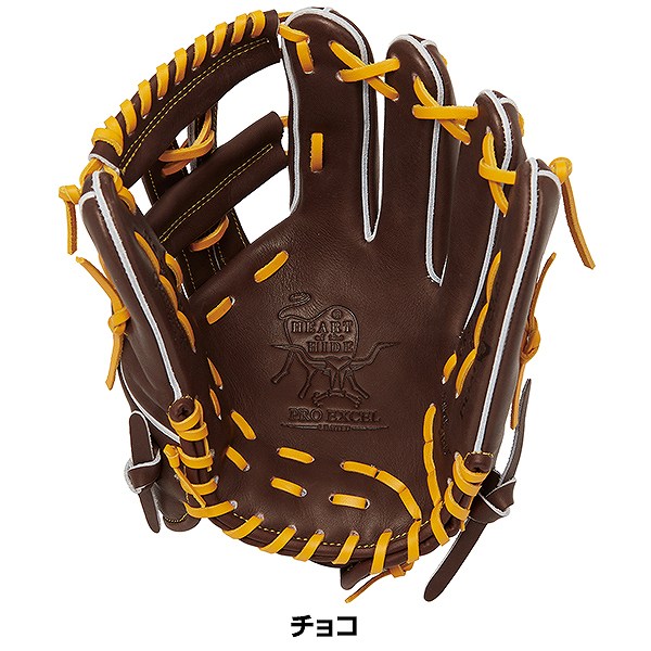 【交換往復送料無料】 野球 グローブ 軟式 大人 右投げ ローリングス Rawlings HOH PRO EXCEL -FINGER SHIFT STYLE- 内野手用 サイズ：11.5 チョコ GR5HEN54FS-CHO 型付け可能(G)