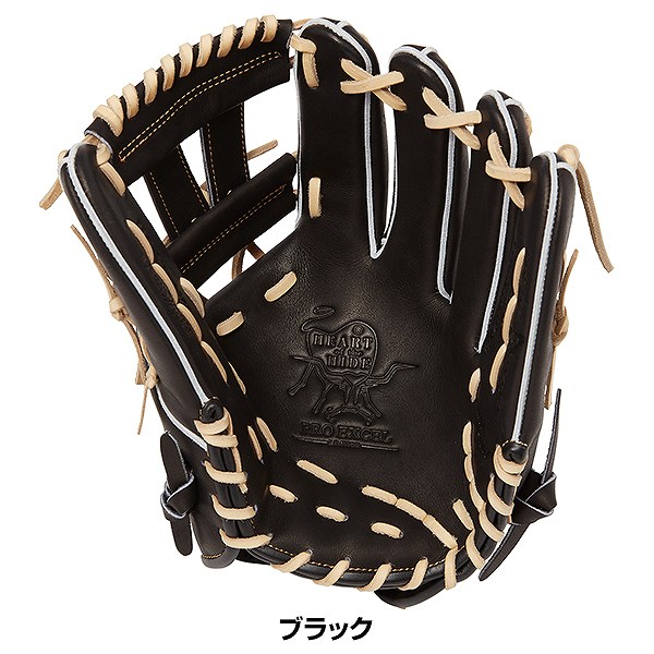 【交換往復送料無料】 野球 グローブ 軟式 大人 右投げ ローリングス Rawlings HOH PRO EXCEL -FINGER SHIFT STYLE- 内野手用 サイズ：12.0 ブラック GR5HENP6FS-B 型付け可能(G)