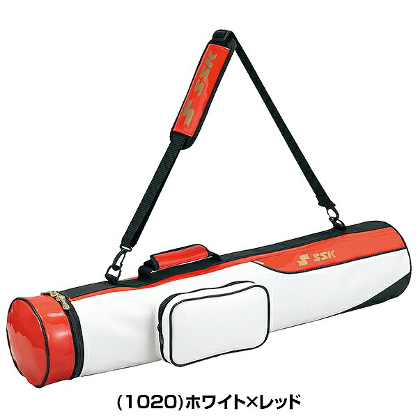 SSK エナメルバットケース 野球 ソフトボール バット5~6本用 ノック