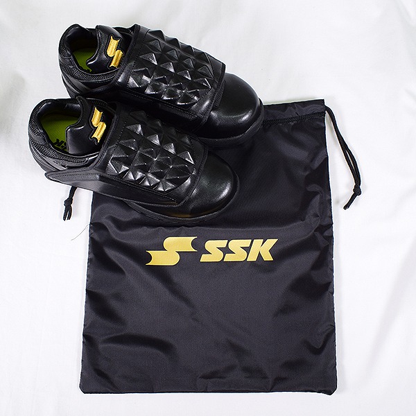 交換送料無料 SSK 野球 主審用シューズ ブラック×ブラック 25.0~30.0cm SSF8000 審判用シューズ アンパイア アンパイヤ 球審 靴