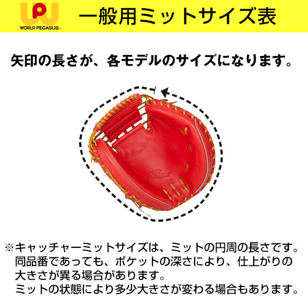 【交換往復無料】 ソフトボール キャーストミット 大人 ワールドペガサス Worldpegasus ソフトボール用グランドペガサスミット ファースト・キャッチャー兼用 左投用 サイズ11 ネイビー/ホワイト WGS5GP120 型付け可能(G) 軟式使用可能_12