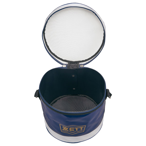 ゼット 野球バッグ ボールケース ネイビー×ホワイト BA256 2911 【公式