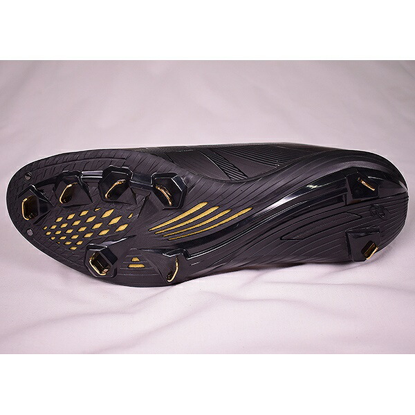 交換往復無料 野球 スパイク 金具 黒 白 アシックス ゴールドステージ