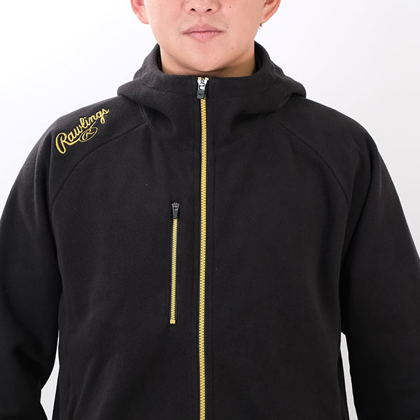 ローリングス フリースパーカージャケットL 野球 フリースパーカー メンズ ローリングス Rawlings フリースジャケット 大人用 ユニセックス 秋冬用 スポーツ 保温 大きいサイズ 防寒着  ウェア トレーニング 長袖 フード付き AOS13S11 ジップアップ フルジップ フーディー ウェア刺繍可(W) 365日あす楽対応 |