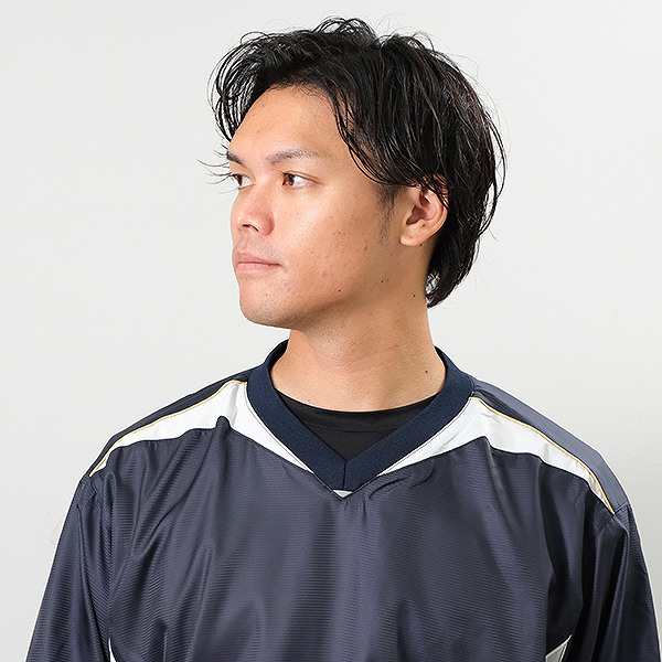 SSK 野球 シャカシャカ プレジャン Vジャン Vネック長袖