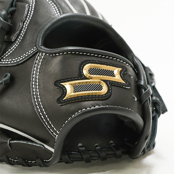 【交換往復送料無料】 野球 グローブ 軟式 少年 左投げ SSK プロエッジ proedge プロエッジアドヴァンスド オールラウンド グラブレングス:M 2年生 3年生 4年生 ジュニア ブラック AJB3-90-R 型付け可能(G)_13