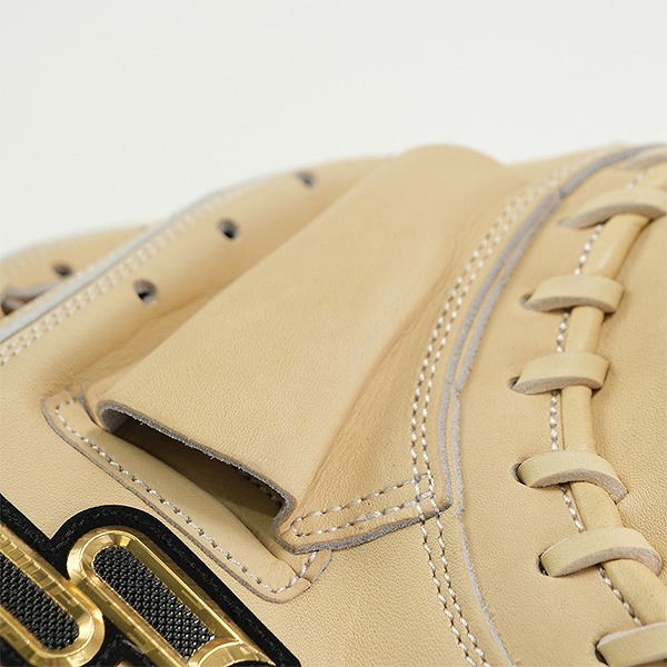 【交換往復送料無料】 野球 キャッチャーミット 軟式 少年 右投げ SSK プロエッジ proedge プロエッジアドヴァンスド 捕手用 ジュニア キャメル AJBM1-12-L 型付け可能(G)_14