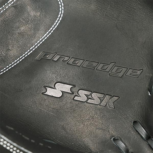 【交換往復送料無料】 野球 キャッチャーミット 軟式 少年 右投げ SSK プロエッジ proedge 捕手用 ジュニア ブラック PJBM1-90-L 型付け可能(G) グローブ