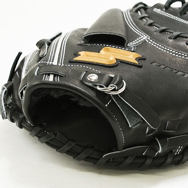 【交換往復送料無料】 野球 キャッチャーミット 軟式 少年 右投げ SSK プロエッジ proedge 捕手用 ジュニア ブラック PJBM1-90-L 型付け可能(G) グローブ