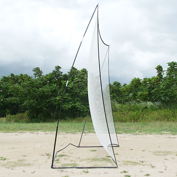 野球 練習 スーパーワイドバックネット 3.7×3m 拡張可能 硬式 軟式