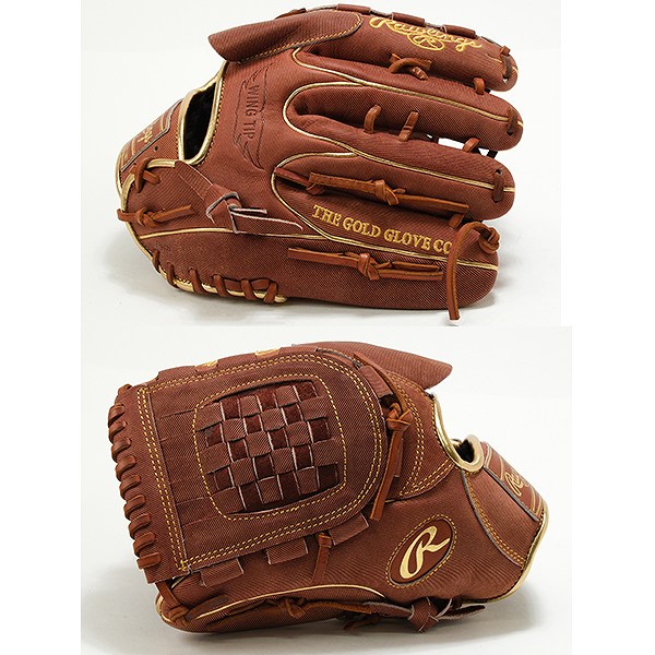 【交換往復送料無料】 野球 グローブ 軟式 大人 左投げ ローリングス Rawlings HOH HERITAGE PRO -JEANS- 投手用 サイズ11.75 ブラウン 指カバー 背面紐 GR4FR7A15W 型付け可能(G) キャッチボール