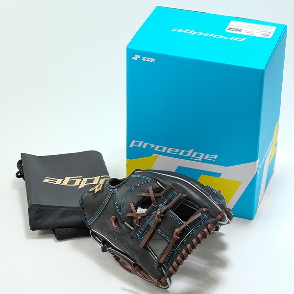 【交換往復送料無料】 野球 グローブ 硬式 大人 右投げ SSK プロエッジ アドヴァンスドシリーズ -L TYPE- 内野手用 サイズ5L ブラック×ブラウン 高校野球対応 AKL74925 型付け可能(G) キャッチボール proedge