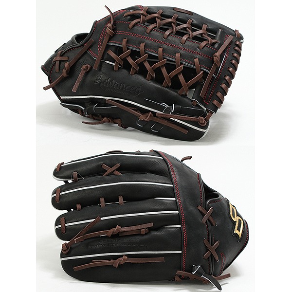 【交換往復送料無料】 野球 グローブ 硬式 大人 右投げ SSK プロエッジ proedge 硬式プロエッジアドヴァンスドシリーズ -SBN TYPE- 外野手用 サイズ8L ブラック×ブラウン 高校野球対応 AKS87425-9040 型付け可能(G)