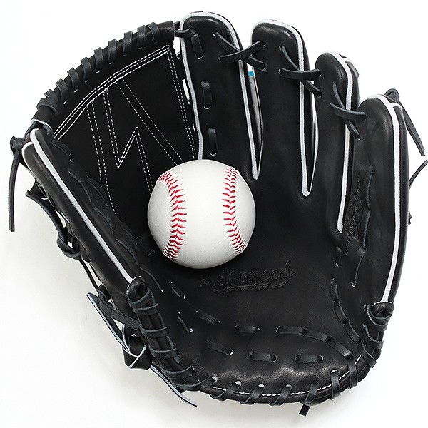 【交換往復送料無料】 野球 グローブ 硬式 大人 右投げ SSK プロエッジ proedge 硬式プロエッジアドヴァンスドシリーズ -B TYPE- 投手用 サイズ6L ブラック 高校野球対応 AKB715-90 型付け可能(G)
