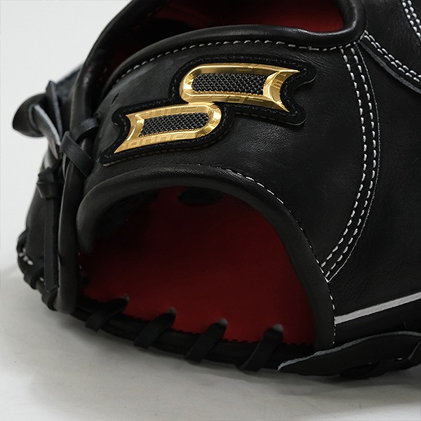 【交換往復送料無料】 野球 グローブ 硬式 大人 右投げ SSK プロエッジ proedge 硬式プロエッジアドヴァンスドシリーズ -B TYPE- 投手用 サイズ6L ブラック 高校野球対応 AKB715-90 型付け可能(G)