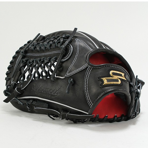 【交換往復送料無料】 野球 グローブ 硬式 大人 左投げ SSK プロエッジ proedge 硬式プロエッジアドヴァンスドシリーズ -B TYPE- オールラウンド サイズ6L ブラック 高校野球対応 AKB754-90 型付け可能(G)