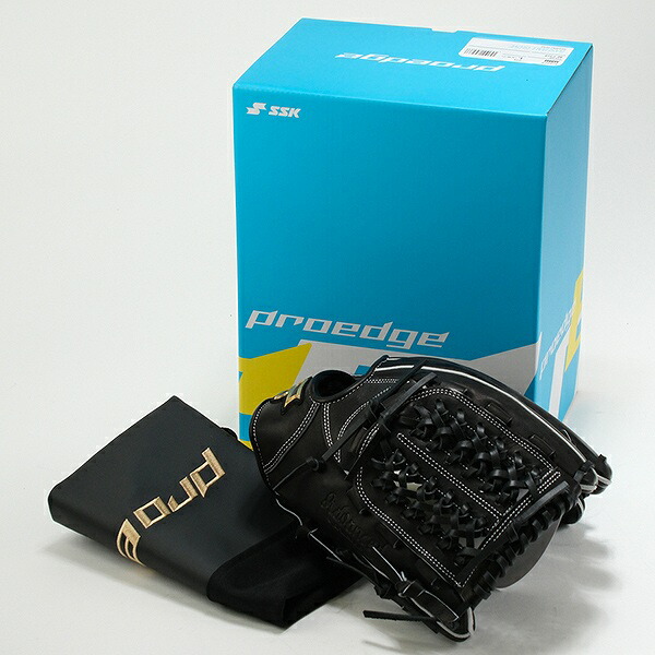 【交換往復送料無料】 野球 グローブ 硬式 大人 右投げ SSK プロエッジ proedge 硬式プロエッジアドヴァンスドシリーズ -B TYPE- オールラウンド サイズ6S ブラック 高校野球対応 AKB844-90 型付け可能(G)