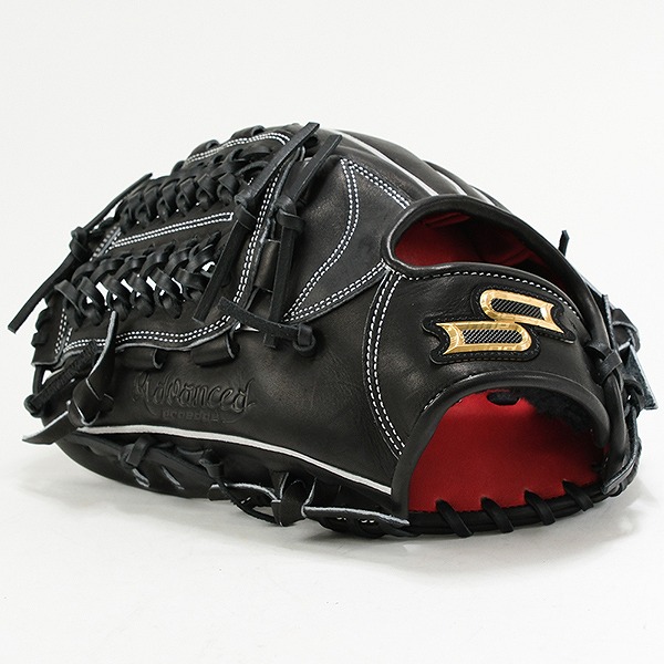 【交換往復送料無料】 野球 グローブ 硬式 大人 左投げ SSK プロエッジ proedge 硬式プロエッジアドヴァンスドシリーズ -B TYPE- オールラウンド サイズ6S ブラック 高校野球対応 AKB844-90 型付け可能(G)