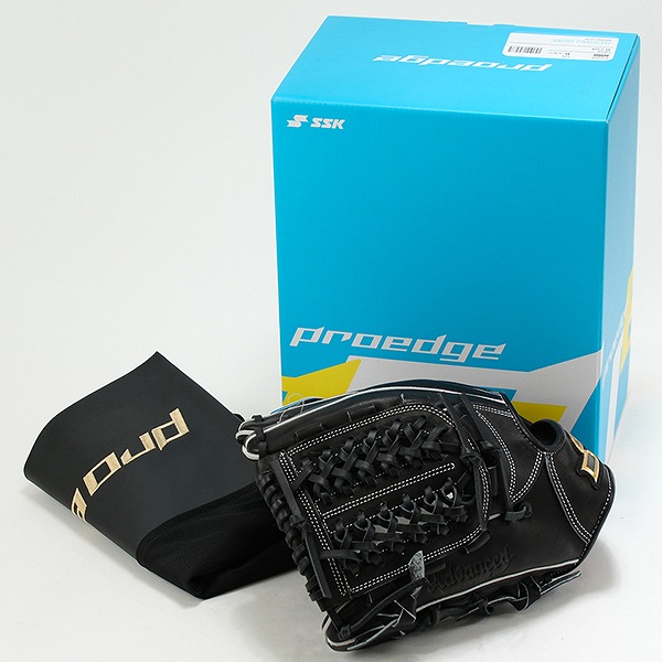 【交換往復送料無料】 野球 グローブ 硬式 大人 左投げ SSK プロエッジ proedge 硬式プロエッジアドヴァンスドシリーズ -B TYPE- オールラウンド サイズ6S ブラック 高校野球対応 AKB844-90 型付け可能(G)