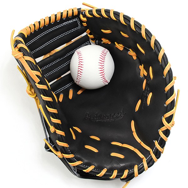 【交換往復送料無料】 野球 ファーストミット 硬式 大人 右投げ SSK プロエッジ proedge 硬式プロエッジアドヴァンスドシリーズ -B TYPE- 一塁手用 ブラック×タン 高校野球対応 AKBF130-9047 型付け可能(G)