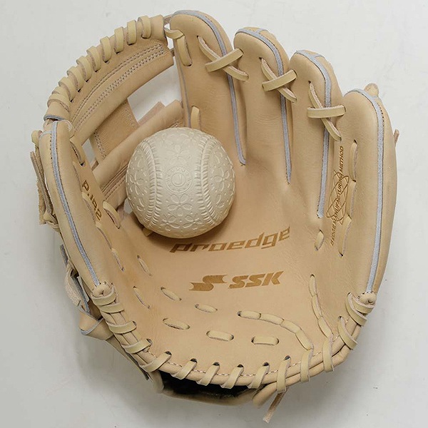 【交換往復送料無料】 野球 グローブ 軟式 少年 右投げ SSK プロエッジ proedge オールラウンド グラブレングス:S 1年生 2年生 3年生 ジュニア キャメル PJB2-12-L 型付け可能(G)_5