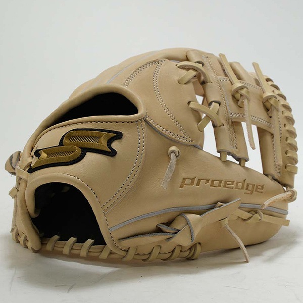 【交換往復送料無料】 野球 グローブ 軟式 少年 右投げ SSK プロエッジ proedge オールラウンド グラブレングス:S 1年生 2年生 3年生 ジュニア キャメル PJB2-12-L 型付け可能(G)_12