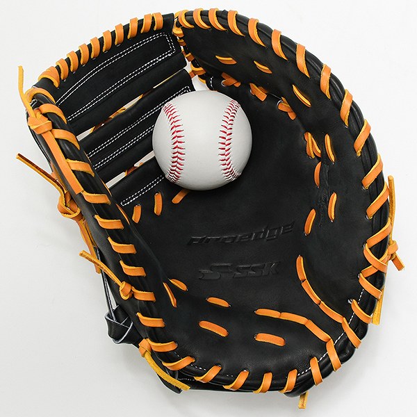 【交換往復送料無料】 野球 ファーストミット 硬式 大人 右投げ SSK プロエッジ proedge 硬式プロエッジシリーズ B 一塁手用 ブラック×タン 高校野球対応 PKBF130-9047 型付け可能(G) グローブ