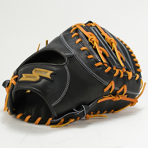 【交換往復送料無料】 野球 ファーストミット 硬式 大人 右投げ SSK プロエッジ proedge 硬式プロエッジシリーズ B 一塁手用 ブラック×タン 高校野球対応 PKBF130-9047 型付け可能(G) グローブ