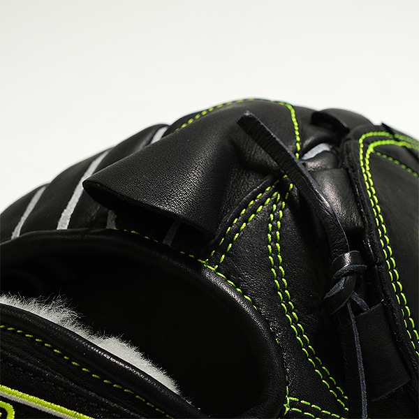 【交換往復送料無料】 野球 グローブ 軟式 中学 女子 右投げ ローリングス Rawlings HOH PRO EXCEL ELITE 投手用 サイズ：11.5 ブラック GR5HEEA140-B 型付け可能(G)_10
