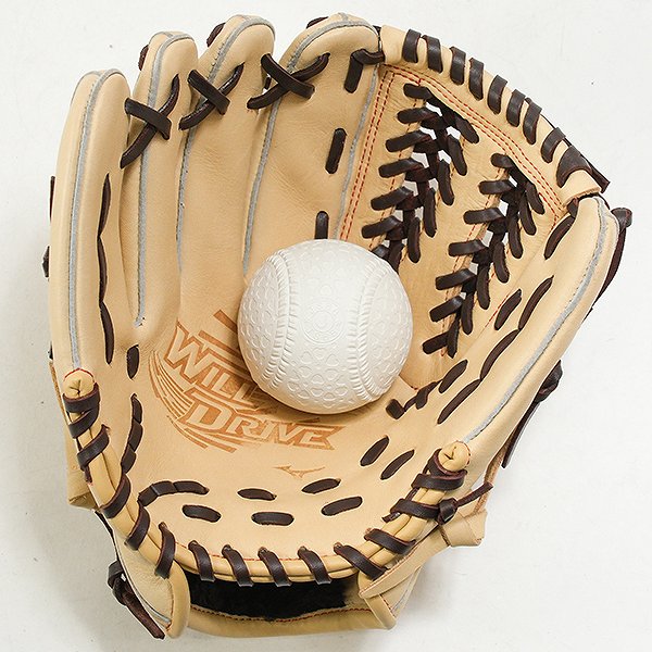 【交換往復送料無料】 野球 グローブ 少年軟式 左投げ ミズノ MIZUNO WILLDRIVE RED IBE オールラウンド用 サイズSS 1年生 2年生 ブロンド×ブラウン 1AJGY32400 型付け可能(G) キャッチボール