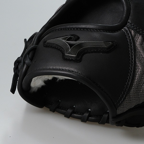 交換無料 野球 グローブ 軟式 大人 右投げ ミズノ 軟式用テックニット TECH KNIT 内野手用 内野用 サイズ9 ブラックxグレー 黒 灰色 1AJGR29803 草野球_8