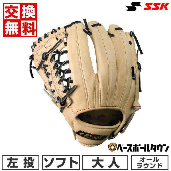 交換無料 ソフトボール グローブ 大人 左投げ SSK スーパーソフト ...