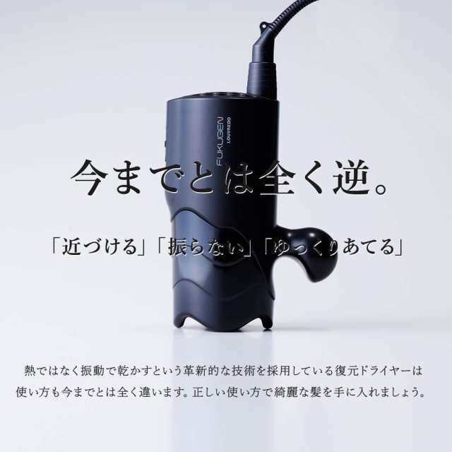 ルーヴルドー LOUVREDO 復元 ドライヤー mini LJ-365C1（ブラック ...