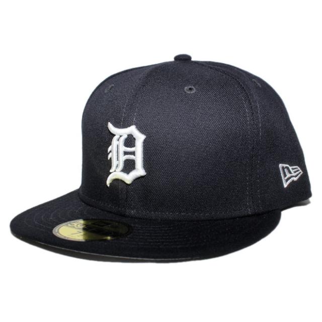 ニューエラ ベースボールキャップ 帽子 NEW ERA 59fifty Li734 メンズ レディース MLB デトロイト タイガース 6 3/4-8 1/4 [ nv ]の通販は 7,040円