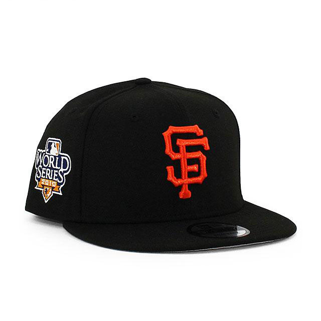 ニューエラ スナップバックキャップ 帽子 NEW ERA 9fifty メンズ レディース MLB サンフランシスコ ジャイアンツ フリーサイズ [ bk ]