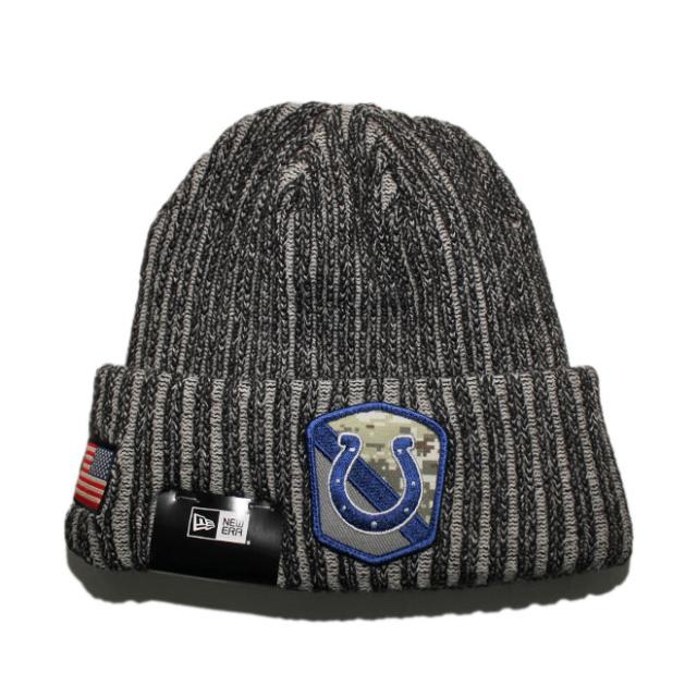 ニューエラ ニット帽 ビーニーキャップ 帽子 メンズ レディース NEW ERA NFL インディアナポリス コルツ ワンサイズ [ bk ] 6,527円