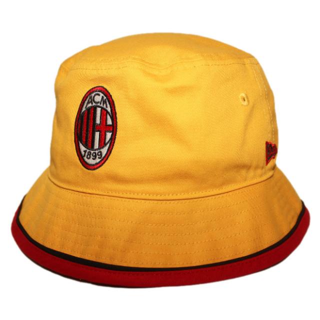 ニューエラ バケットハット 帽子 NEW ERA メンズ レディース セリエA ACミラン S M L [ yl ]