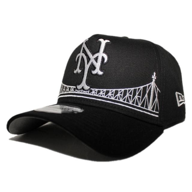 ニューエラ スナップバックキャップ 帽子 NEW ERA 9forty メンズ レディース MLB ニューヨーク メッツ フリーサイズ [ bk ]の通販は 7,700円