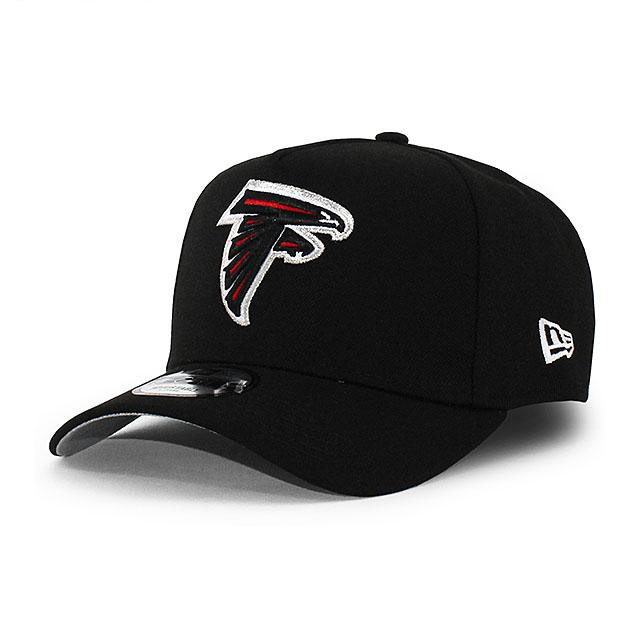 ニューエラ スナップバックキャップ 帽子 NEW ERA 9forty メンズ レディース NFL アトランタ ファルコンズ フリーサイズ [ bk ]の通販は