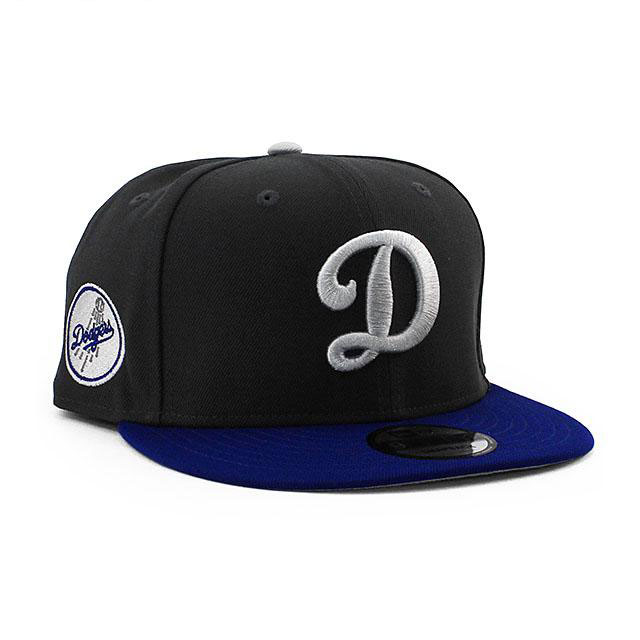 ニューエラ スナップバックキャップ 帽子 NEW ERA 9fifty メンズ レディース MLB ロサンゼルス ドジャース フリーサイズ [ gy ]