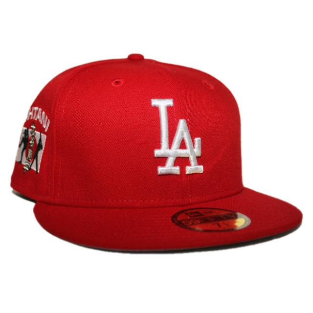 ニューエラ アンディフィーテッド コラボ ベースボールキャップ 帽子 NEW ERA 59fifty メンズ レディース 大谷翔平 MLB ロサンゼルス ドジャース 6 3/4-8 1/4 [ rd ]